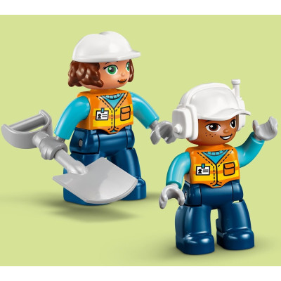 LEGO Конструктор LEGO DUPLO Town 3-в-1 Будівельний майданчик і техніка LEGO Конструктор LEGO DUPLO Town 3-в-1 Будівельний майданчик і техніка
