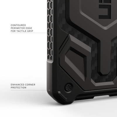 UAG Чохол UAG для Samsung Galaxy S26, Monarch Pro with Magnet, Carbon Fiber