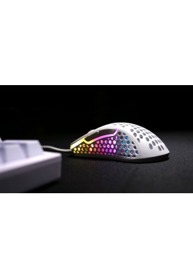 Cherry Xtrfy Миша ігрова M4 RGB USB White