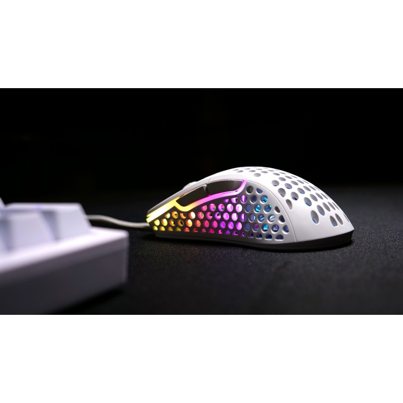 Cherry Xtrfy Миша ігрова M4 RGB USB White