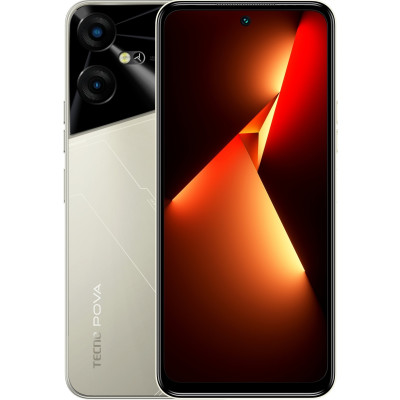TECNO Смартфон POVA NEO 3 (LH6n) 6.82" 8/128GB, 2SIM, 7000mAh, Amber Gold
