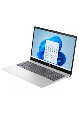 HP Ноутбук 15-fd0022ua 15.6" FHD IPS AG, Intel i7-1355U, 16GB, F1024GB, UMA, DOS, сріблястий