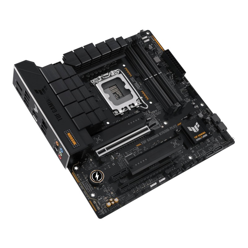 ASUS Материнcька плата TUF GAMING B760M-PLUS s1700 B760 4xDDR5 M.2 HDMI DP mATX