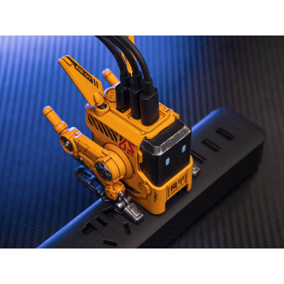 GravaStar Зарядний пристрій Alpha65 65Вт USB-C/USB-A, War-Damaged Yellow