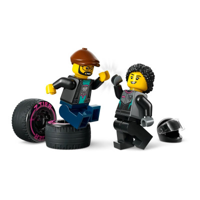LEGO Конструктор City Автомобіль для перегонів й автовоз LEGO Конструктор City Автомобіль для перегонів й автовоз