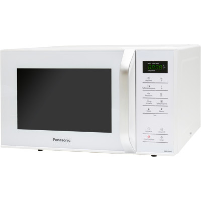 Panasonic Мікрохвильова піч, 25л, 800Вт, дисплей, відкрю ручкою, білий