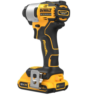 DeWALT Шурупокрут ударний акумуляторний DeWalt XR Li-Ion 18В акб 2х2А·год 192Нм 3200об/хв 4200уд/хв кейс TSTAK, ЗП 0.88кг