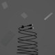 Belkin Кабель USB-С - Lightning, BRAIDED SILICONE, 1m, black
