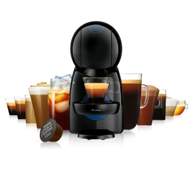 Krups Капсульна кавоварка Nescafe Dolce Gusto Piccolo XS KP1A0810, 1600 Вт, чорна