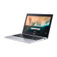 Acer Ноутбук Chromebook CB311-11H 11" IPS, MediaTek MT8183, 4GB, F64GB, UMA, ChromeOS, сріблястий