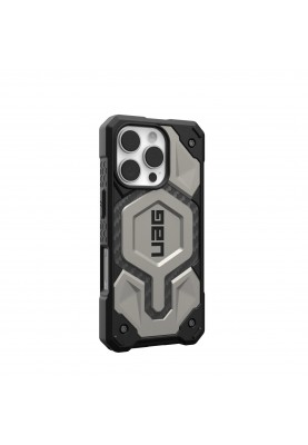 UAG Чохол для iPhone 16 Pro, Monarch Pro Magsafe, Titanium