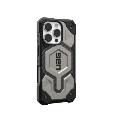 UAG Чохол для iPhone 16 Pro, Monarch Pro Magsafe, Titanium