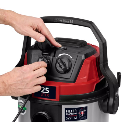 Einhell Пилосос професійний TE-VC 2580 SACL 1100Вт 200мбар контейнер 25л 230В/2200Вт Einhell Пилосос професійний TE-VC 2580 SACL 1100Вт 200мбар контейнер 25л 230В/2200Вт