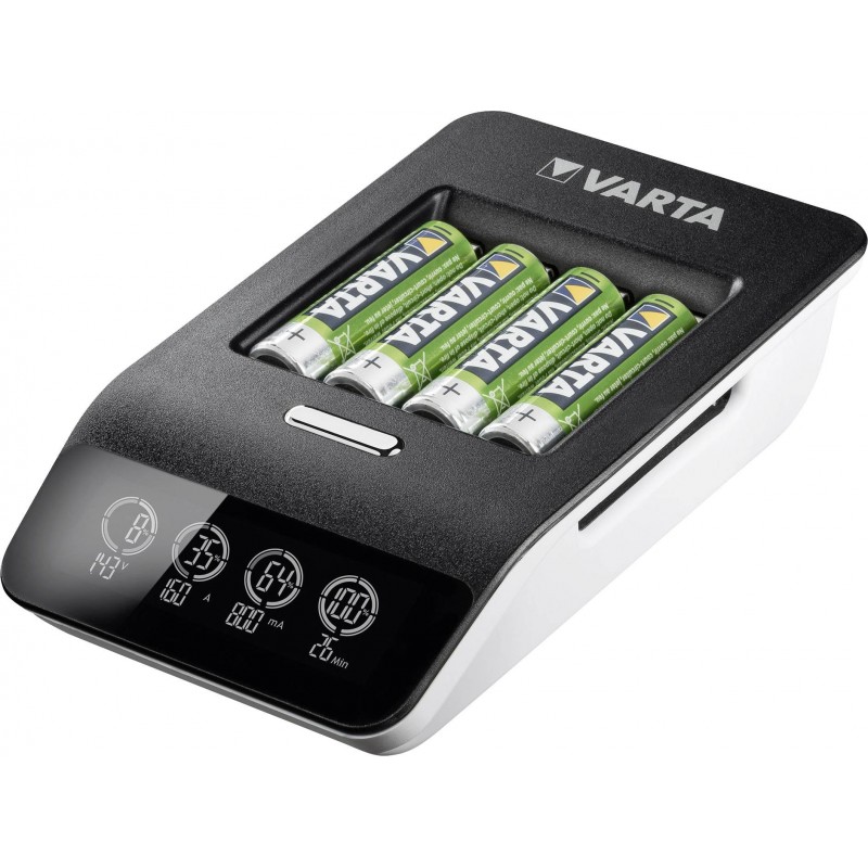 VARTA Зарядний пристрій LCD Ultra Fast Plus Charger+ 4xAA 2100 mAh