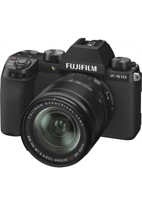 Fujifilm X-S10++ XF 18-55mm F2.8-4.0 Kit Black