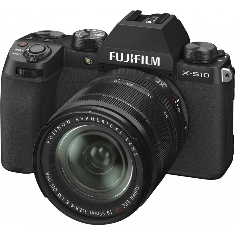 Fujifilm X-S10++ XF 18-55mm F2.8-4.0 Kit Black