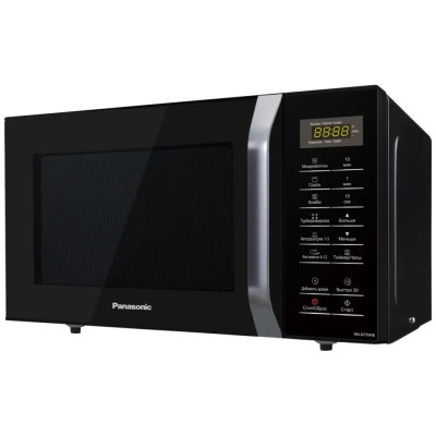 Panasonic Мікрохвильова піч, 20л, 800Вт, дисплей, чорний