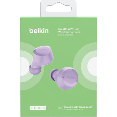 Belkin Навушники Soundform Bolt True Wireless Lavender
