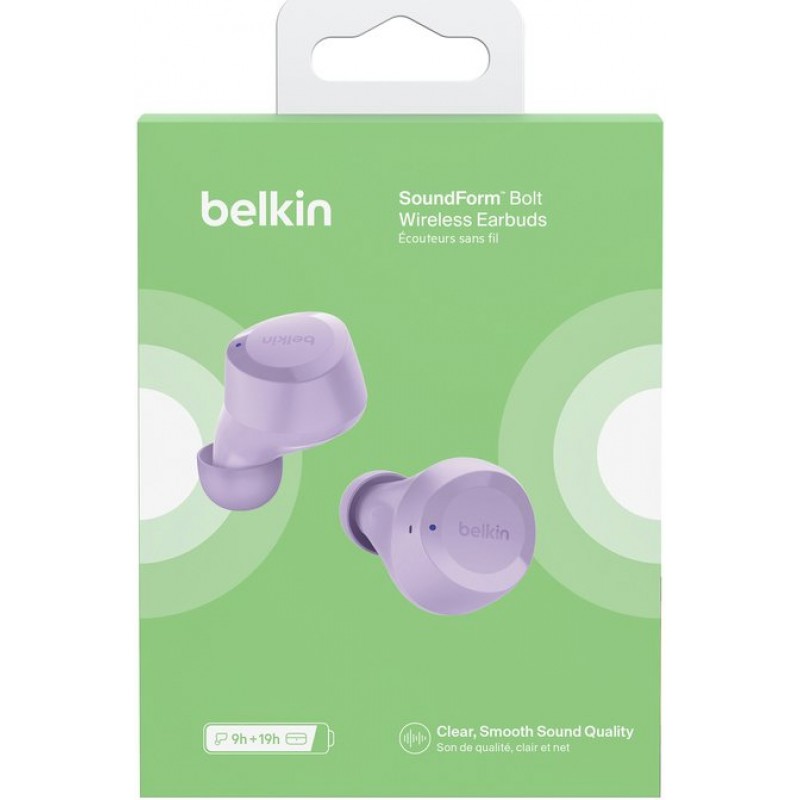 Belkin Навушники Soundform Bolt True Wireless Lavender