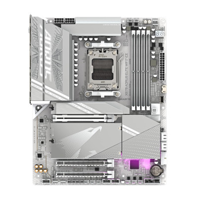 Gigabyte Материнська плата X870 A ELITE WF7 ICE sAM5 X870 4xDDR5 M.2 HDMI ATX