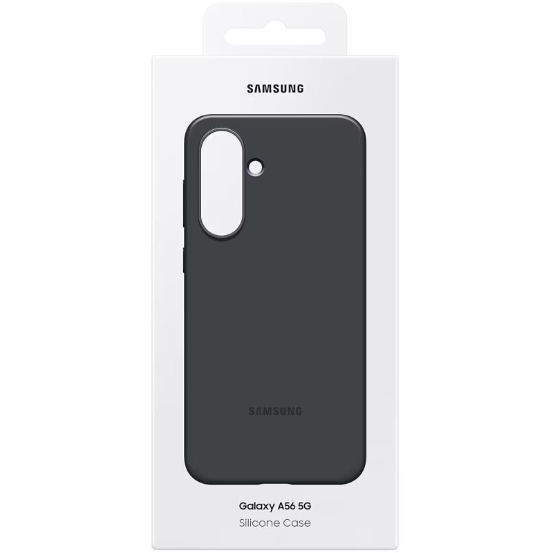 Samsung Чохол для Galaxy A56 (A566), Silicone Case, чорний