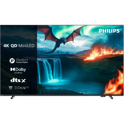Philips Телевізор 65" MiniLED 4K 60Hz Smart Titan OS Black