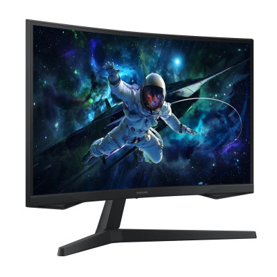 Samsung Монітор Samsung 27" Odyssey G55C 2xHDMI, DP, VA, 2560x1440, 165Hz, 1ms, CURVED
