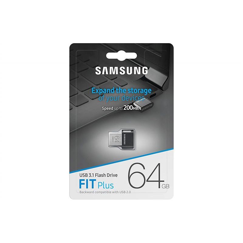 Samsung Накопичувач 64GB USB 3.1 Type-A Fit Plus