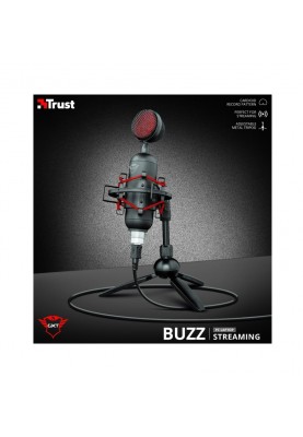 Trust GXT 244 Buzz USB Streaming Microphone Black