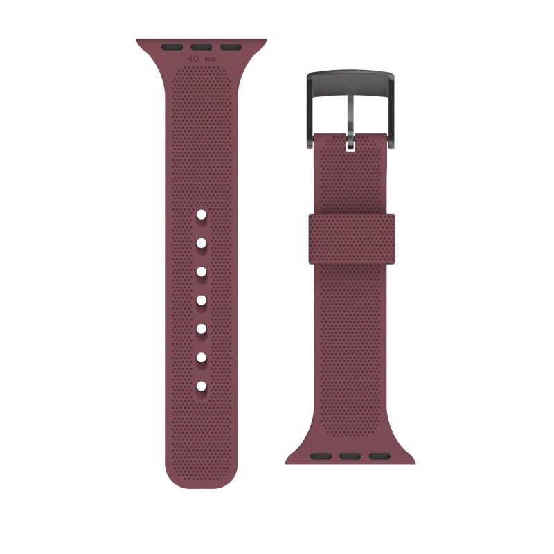 UAG Ремінець [U] для Apple Watch 44/42 Dot, Aubergine