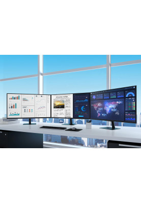 Samsung Монітор 32" S32A700NW HDMI, DP, VA, 3840x2160