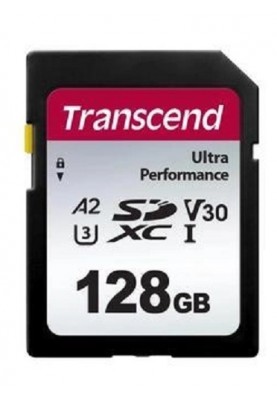 Transcend Карта пам'яті SD 128GB C10 UHS-I U3 A2 R160/W90MB/s 4K