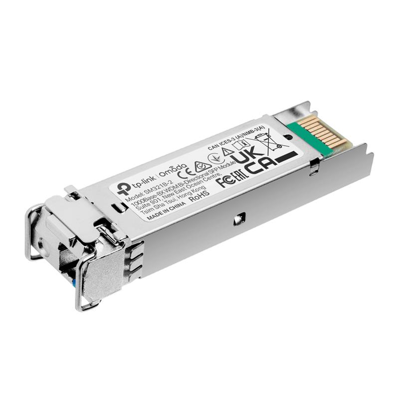 TP-Link Трансивер SFP SM321B-2 1x1000BaseBX, SM, WDM, 2km LC