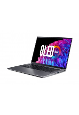 Acer Ноутбук Swift X SFX14-72G 14.5" 2.8K OLED, Intel U7-155H, 32GB, F1TB, NVD4060-8, Win11, сірий