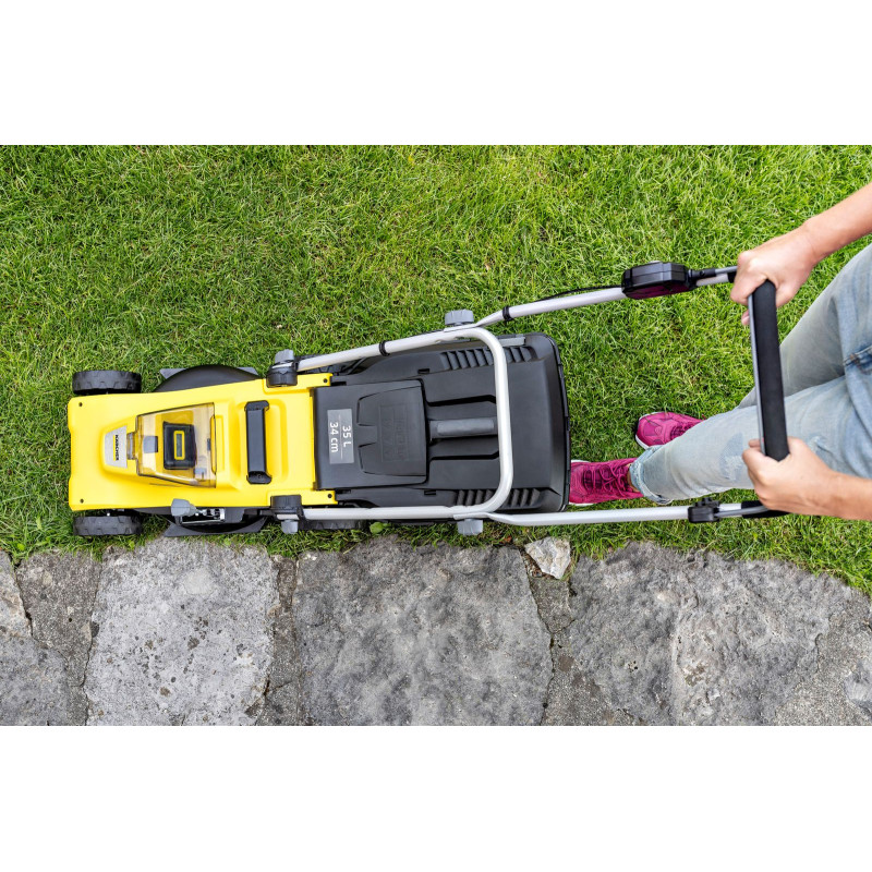 Karcher Газонокосарка акумуляторна LMO 34-18 Dual 18В 34см 25-60мм