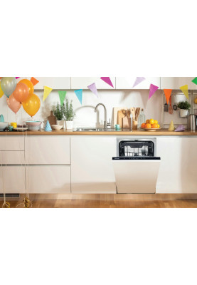 Gorenje Посудомийна машина вбудовувана, 11компл., A++, 45см, AquaStop, 3й кошик, білий