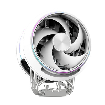 Zalman Процесорний кулер Zalman ZET5, ARGB LGA 1851, 1700, 1200, 115x, AM5, AM4, 4pin PWM, 3pin+5VARGB, TDP200W, білий