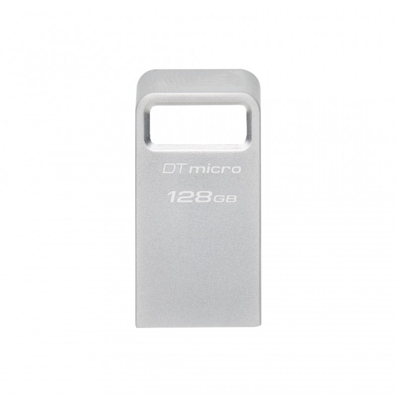 Kingston Накопичувач 128GB USB 3.2 Type-A Gen1 DT Micro R200MB/s Metal