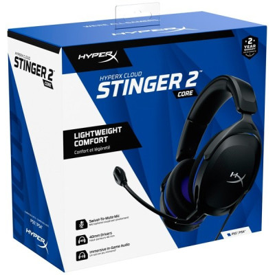 HyperX Гарнітура Cloud Stinger 2 Core PS Black