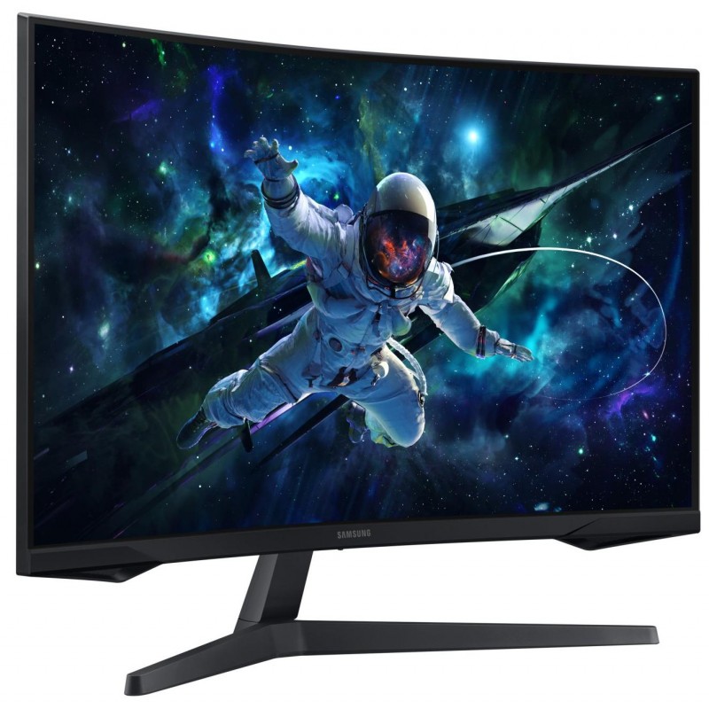 Samsung Монітор 31.5" Odyssey G55C 2xHDMI, DP, VA, 2560x1440, 165Hz, 1ms