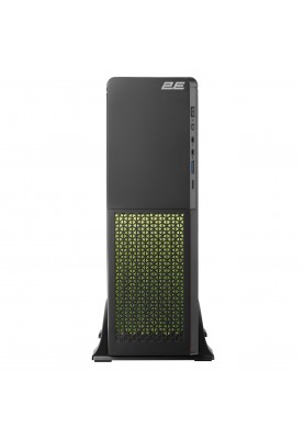 2E Корпус S613ARGB-400, з БЖ 2E 400W-SFX, 1xUSB3.0, 1хUSB Type-C, 1x80мм, Micro ATX/ Desktop, чорний