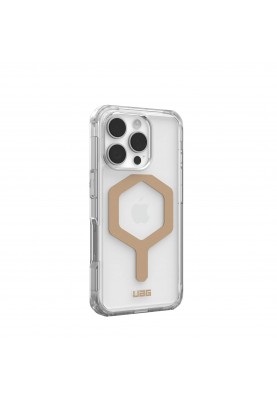 UAG Чохол для iPhone 16 Pro, Plyo Magsafe, Ice/Gold