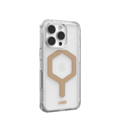 UAG Чохол для iPhone 16 Pro, Plyo Magsafe, Ice/Gold