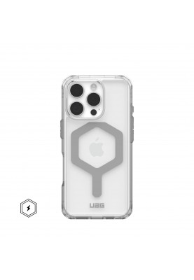 UAG Чохол для iPhone 16 Pro, Plyo Magsafe, Ice/Silver