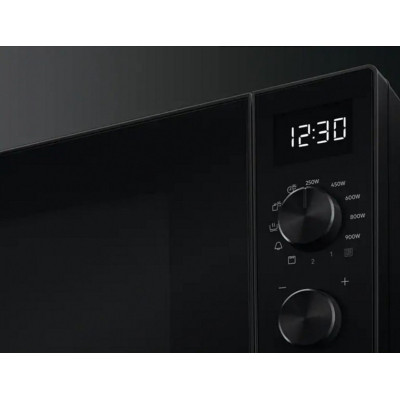 Electrolux Мікрохвильова піч 25л, хутро. керування, 900Вт, гриль, дисплей, інвертор, чорний