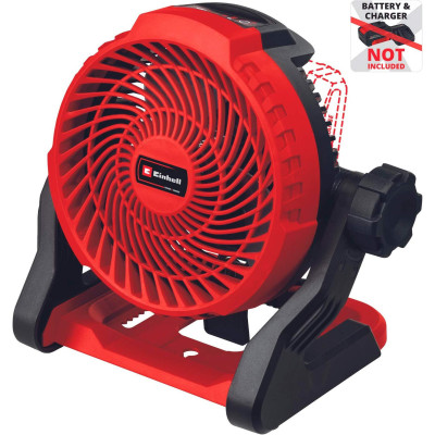 Einhell Вентилятор акумуляторний GE-CF 18/2200 Li, 18В, PXC 180мм, 1200-2200об/хв, 1.2кг, без АКБ та ЗП Einhell Вентилятор акумуляторний GE-CF 18/2200 Li, 18В, PXC 180мм, 1200-2200об/хв, 1.2кг, без АКБ та ЗП