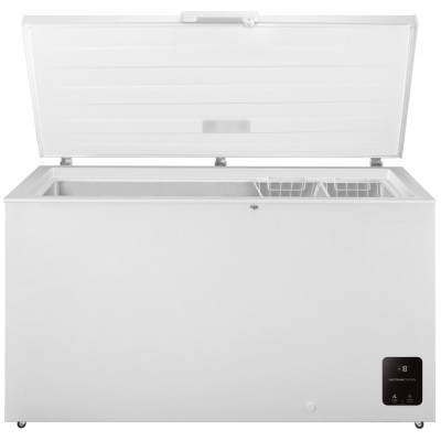 Gorenje Морозильна скриня, 420л, А+, ST, Дисплей, білий