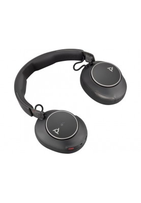 Poly Гарнітура комп'ютерна стерео On-ear Voyager Surround 80-M, BT 5.3, USB-A, USB-C, 3.5 мм, 10 x Omni-mic, ANC, чорний