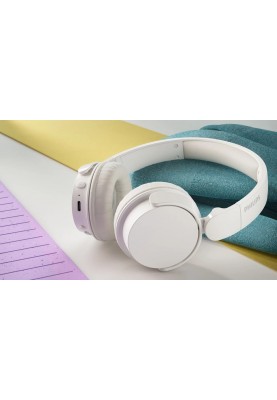 Philips Навушники On-ear TAH4209 BT 5.3, Wireless, Mic, Білий