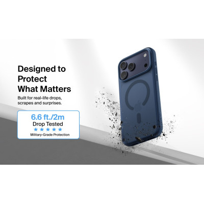 Belkin Чохол Belkin для iPhone 17 Pro Max, Magnetic Protective Grip, Navy